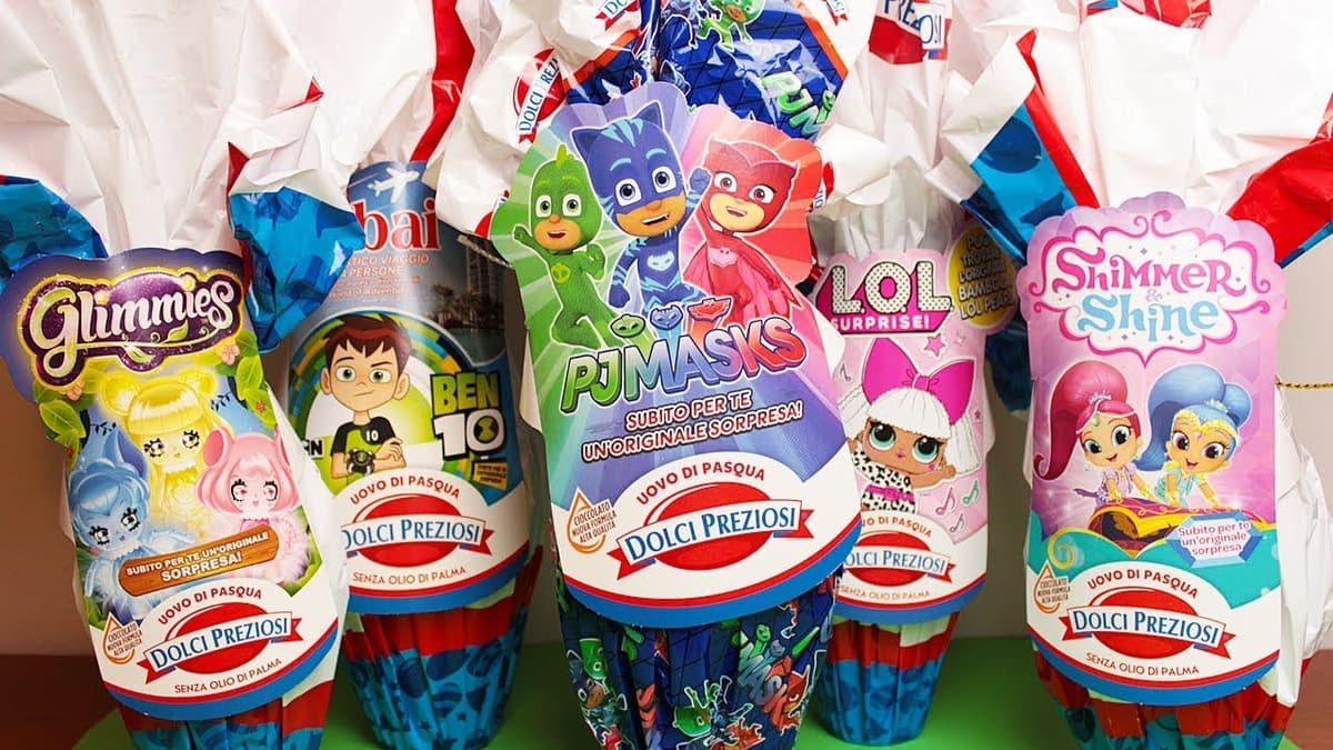 SANTI COSMA E DAMIANO - Uova di Pasqua a tutti i bambini