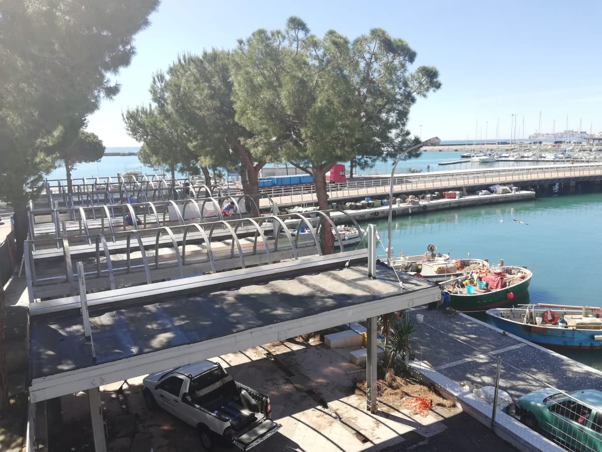 Formia. Lavori di riqualificazione per il mercato ittico della Darsena La Quercia. Le dichiarazioni di Forte, Papa e Franzini