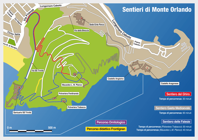 GAETA: VALORIZZAZIONE E RIQUALIFICAZIONE DELL'AREA PROTETTA DI MONTE ORLANDO NELLE PAROLE DI MITRANO, CASSETTA E D'ARGENZIO