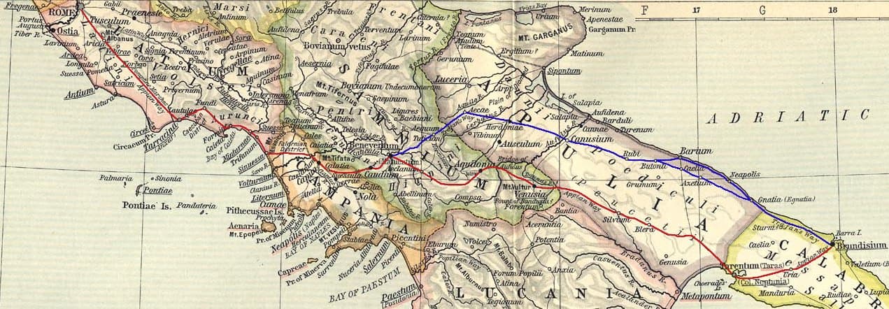 APPIA, REGINA VIARUM, DA OGGI PROTAGONISTA DEL CASTRUM DI MINTURNAE