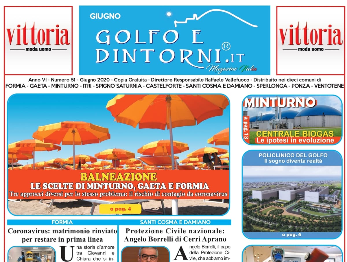 In arrivo il numero di giugno del Magazine Golfo e Dintorni