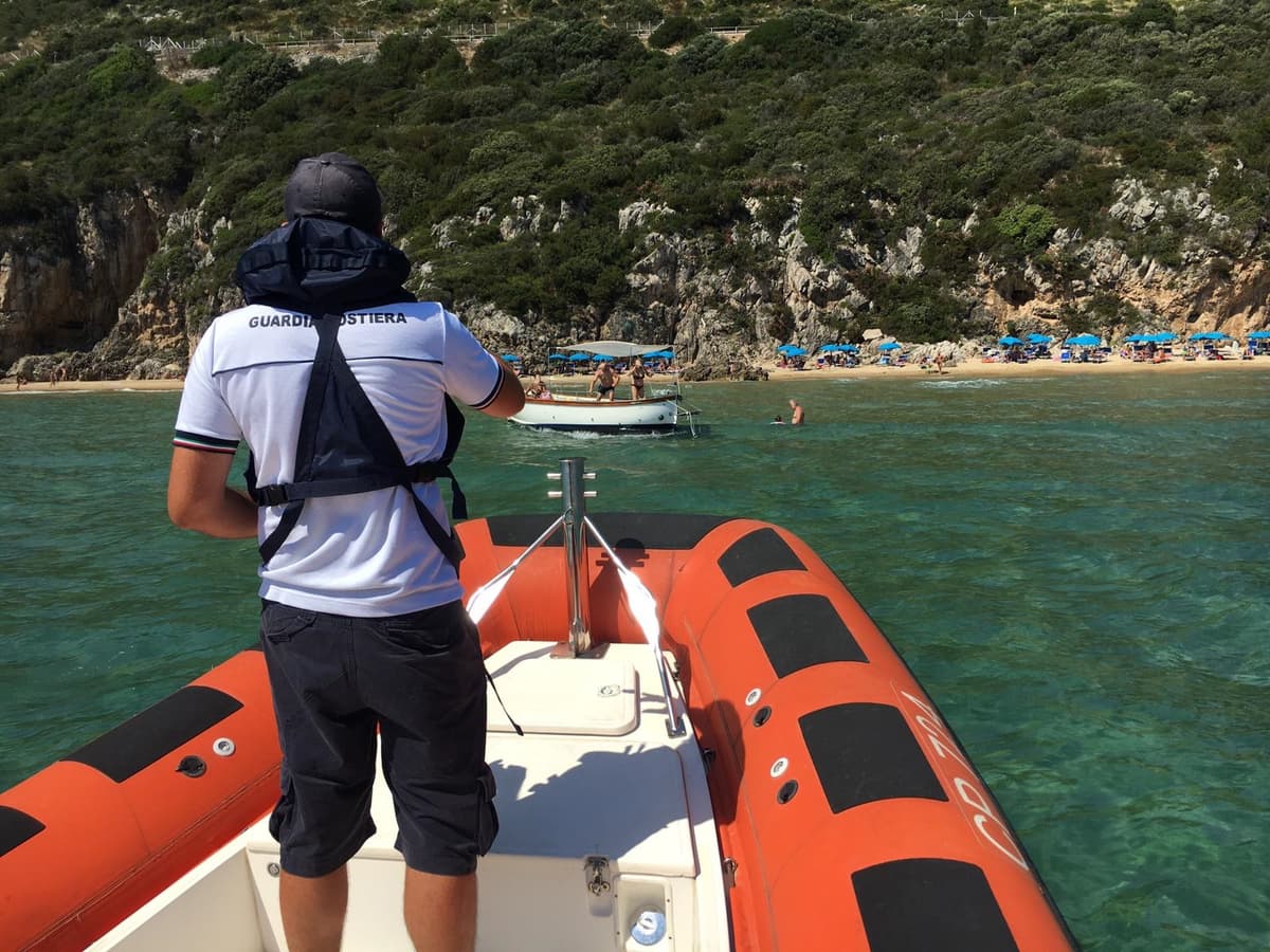 Elevate 5 mila euro di sanzioni durante il weekend dalla Guardia Costiera di Gaeta