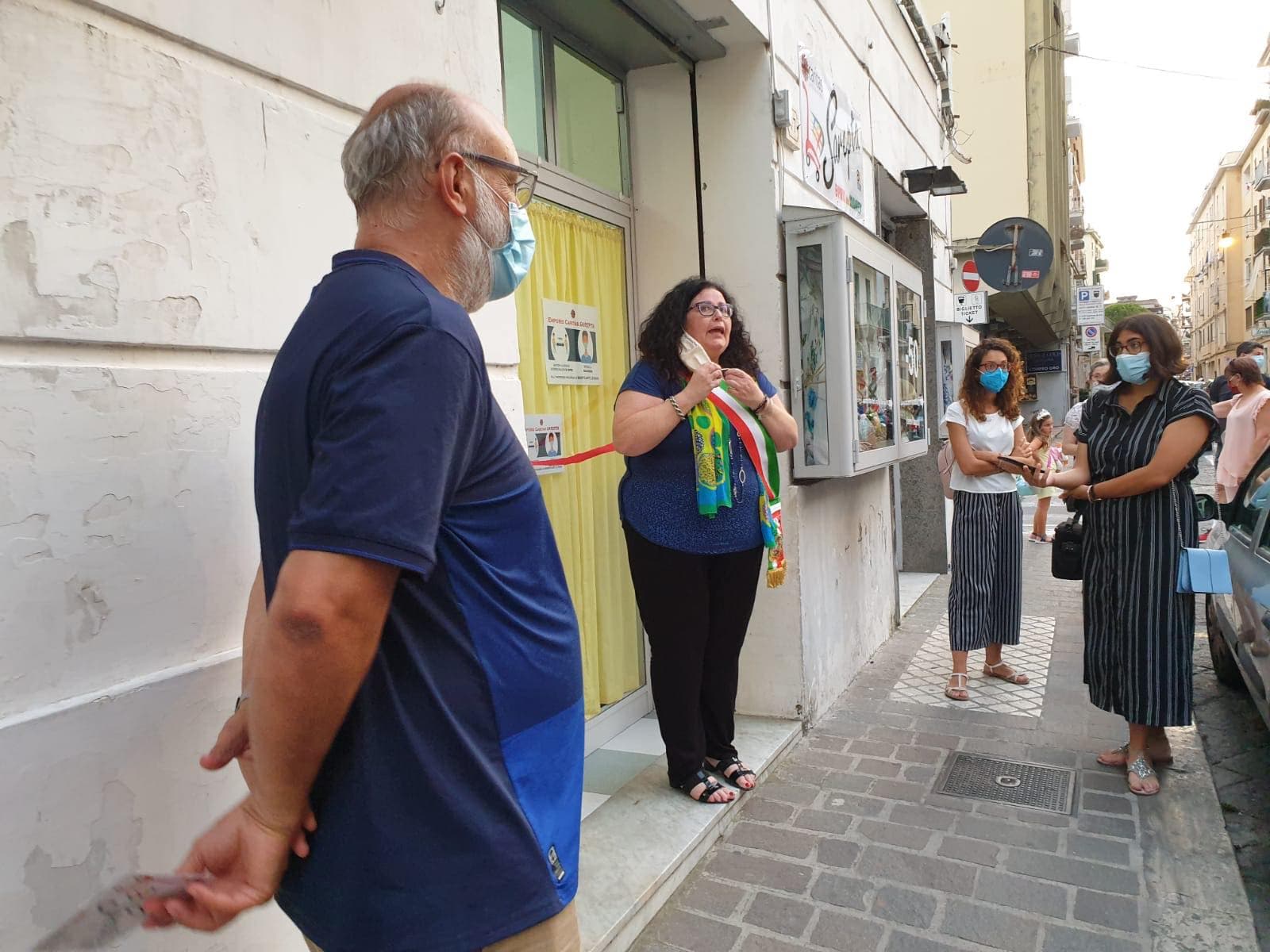 Formia, inaugurato ieri sera l'Emporio della Solidarietà "Sarepta"