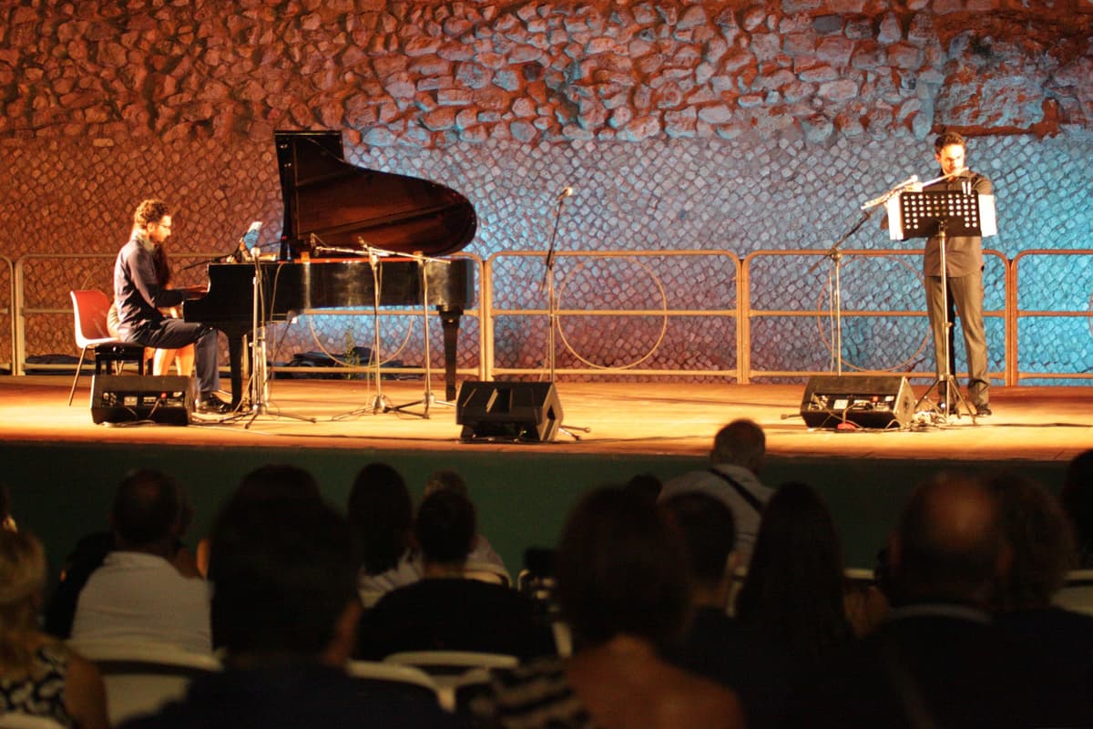 FORMIA: UN SUCCESSO L'EVENTO ENNIO MORRICONE IERI ALL'AREA ARCHEOLOGICA CAPOSELE