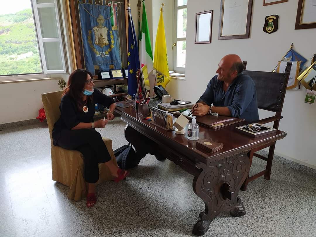 CASTELFORTE: IL SINDACO CARDILLO RICEVE SONIA RICCI COMMISSARIO DEL CONSORZIO DI BONIFICA DELLA PROVINCIA DI LATINA
