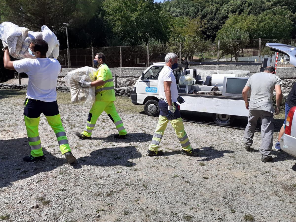 FORMIA: AL MONTE REDENTORE UN SUCCESSO LE GIORNATE ECOLOGICHE, PLAUSO DEL SINDACO