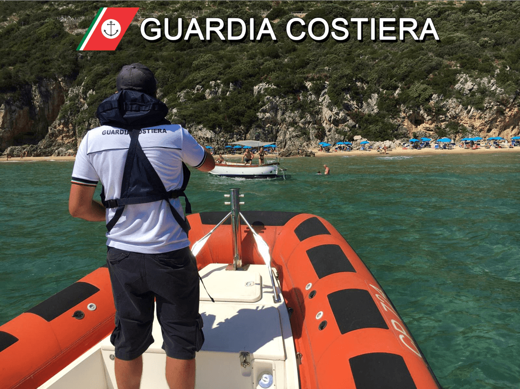 GUARDIA COSTIERA ALL'OPERA A GAETA, FORMIA, SCAURI, SPERLONGA, FONDI. BIMBO DI 5 ANNI RITROVATO A GIANOLA DOPO IL PANICO INIZIALE
