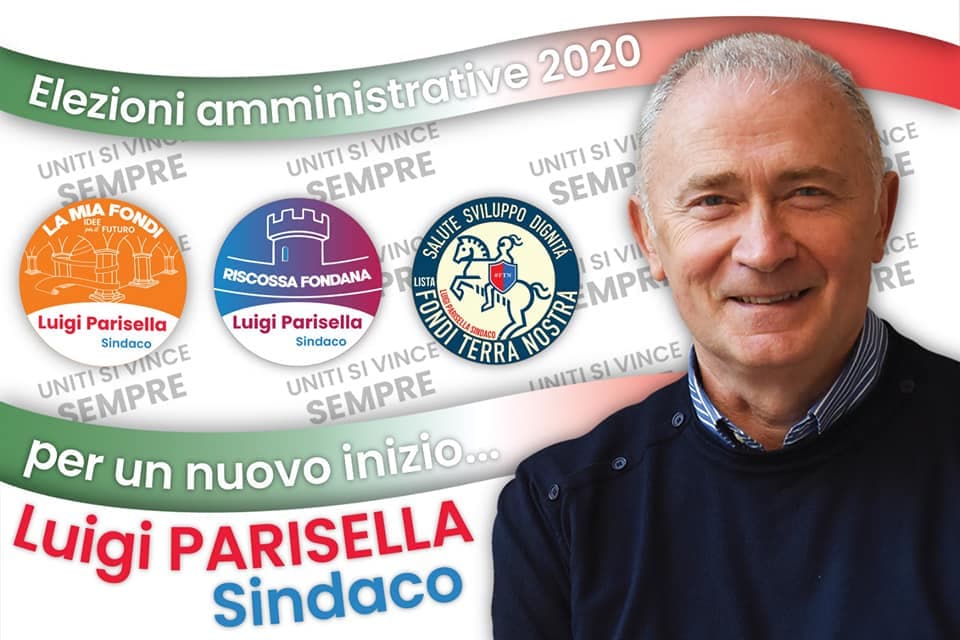 FONDI: LUIGI PARISELLA PERDE 11 CANDIDATI MA LA COALIZIONE VA AVANTI ANCORA PIU' DETERMINATA