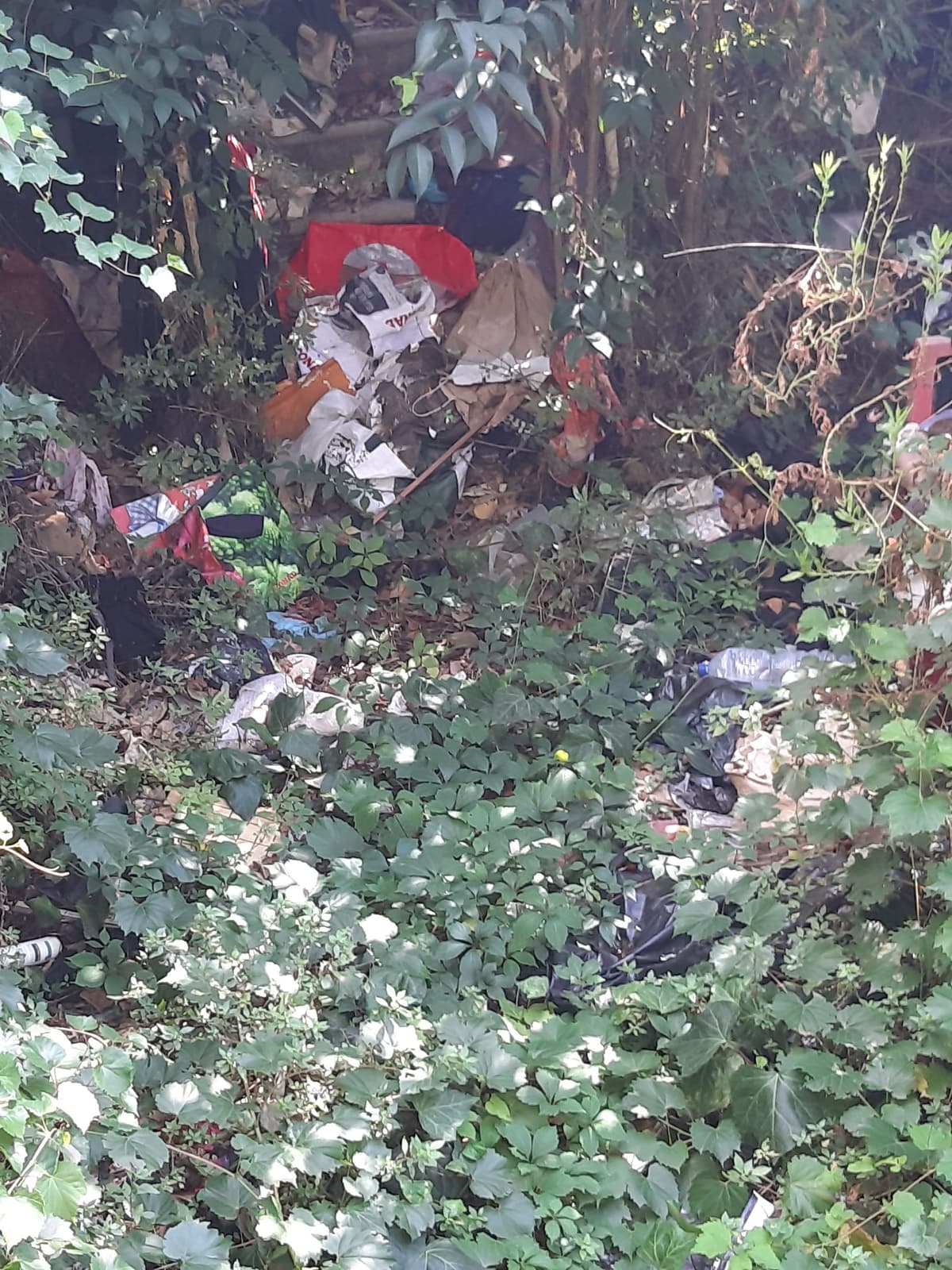 SCAURI: IN VIA EUGENIO MONTALE UNA DISCARICA IN UN'ABITAZIONE ABBANDONATA BEN NOTA A TUTTI
