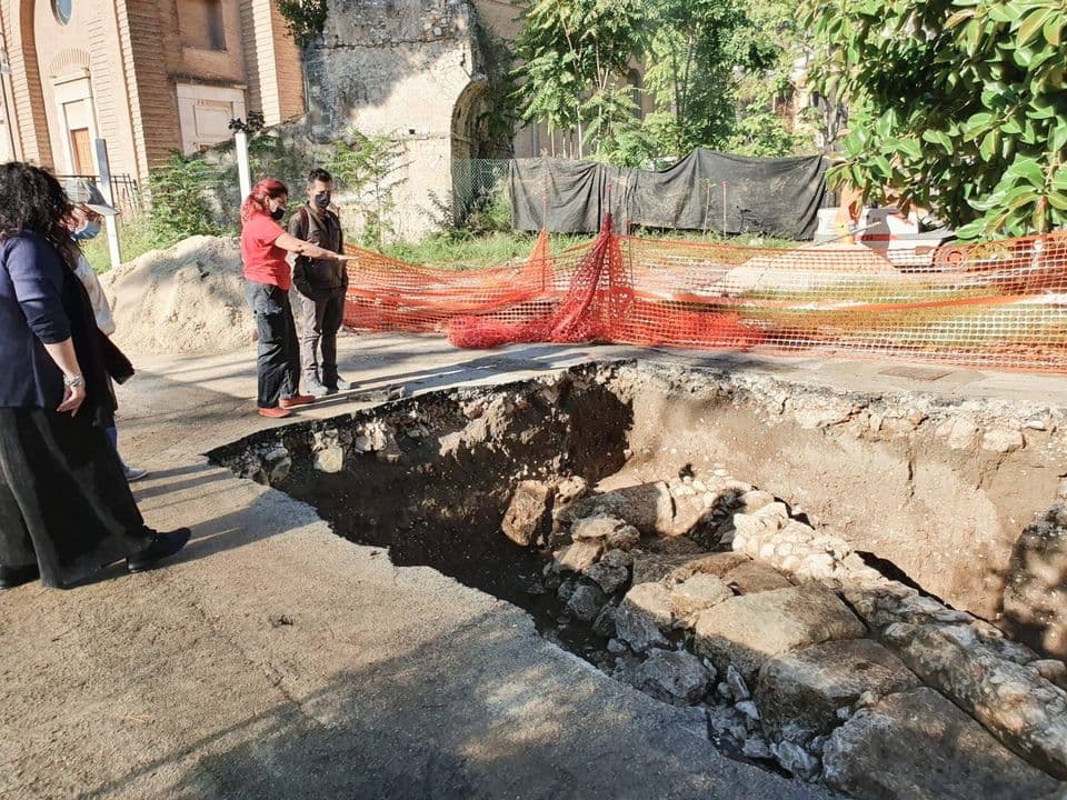 RITROVAMENTI ARCHEOLOGICI NEL CUORE DI FORMIA