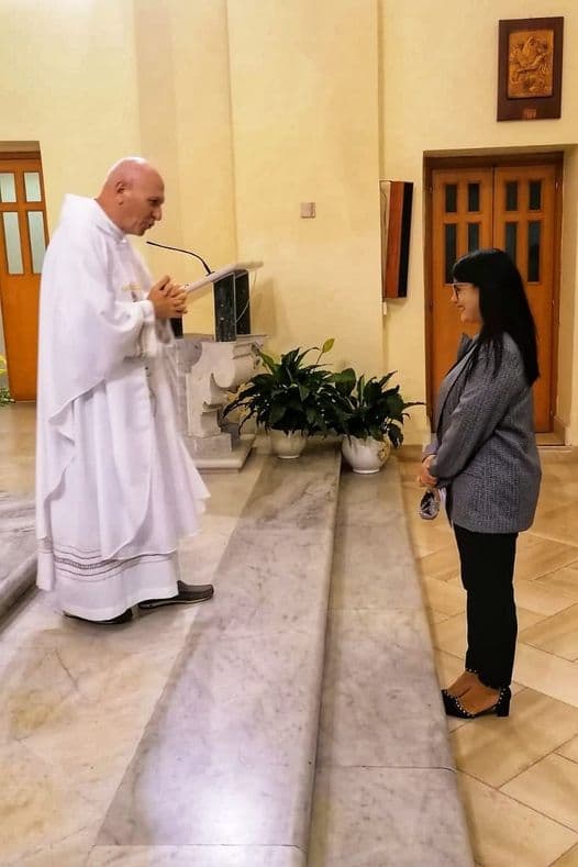 GAETA: MIRIAM DI NARDO NOVIZIA DEL TERZO ORDINE FRANCESCANO A SAN GIACOMO