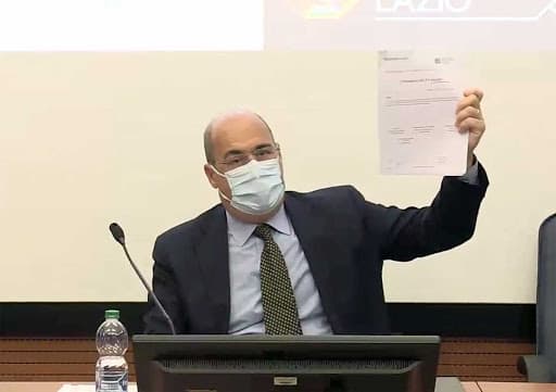 REGIONE LAZIO - OBBLIGATORIA LA MASCHERINA ALL'APERTO