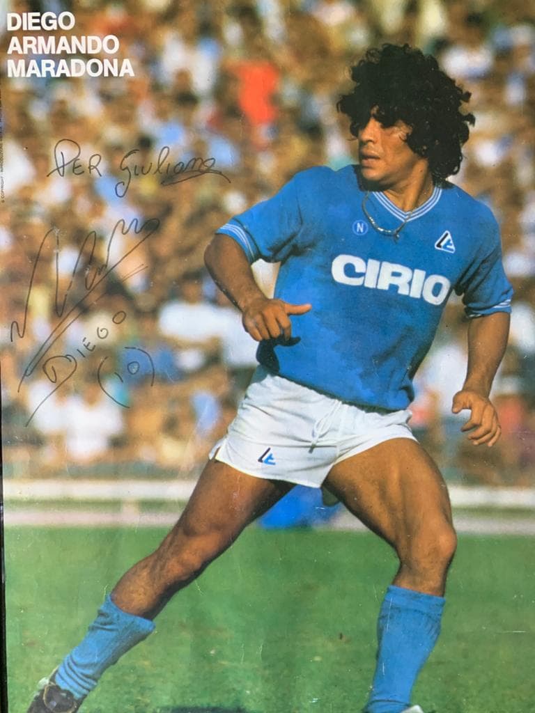 MARADONA NON E' MORTO, E' ENTRATO NELLA STORIA EPICA DEL NAPOLI E DELL'ARGENTINA