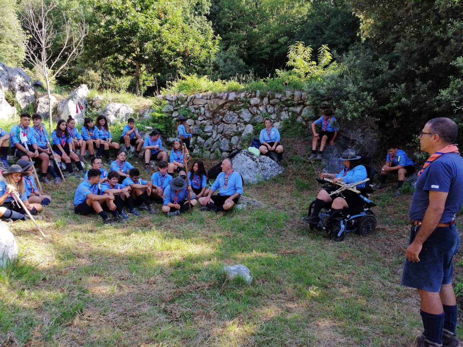 FORMIA: DOMENICA 15 NOVEMBRE BENEDIZIONE DEI FAZZOLETTINI GRUPPO AGESCI FORMIA 2