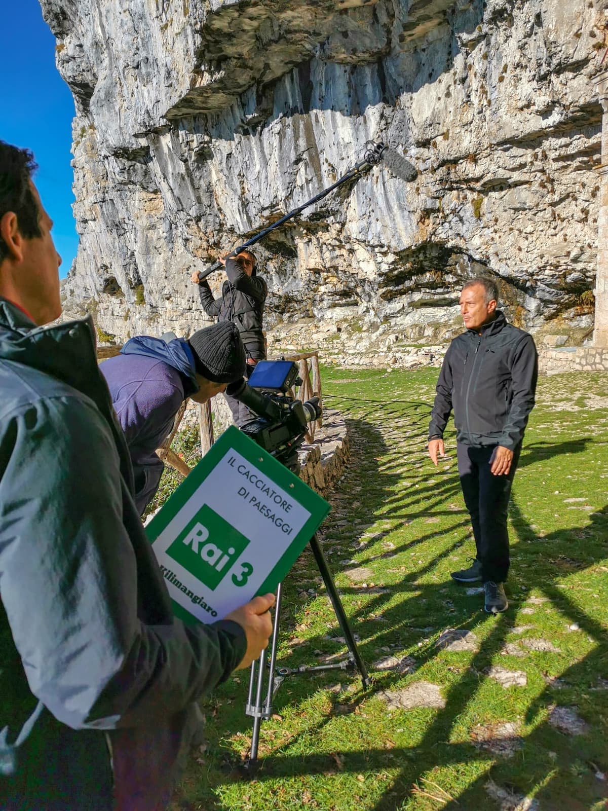 FORMIA - RAI 3 IN AZIONE SUL REDENTORE