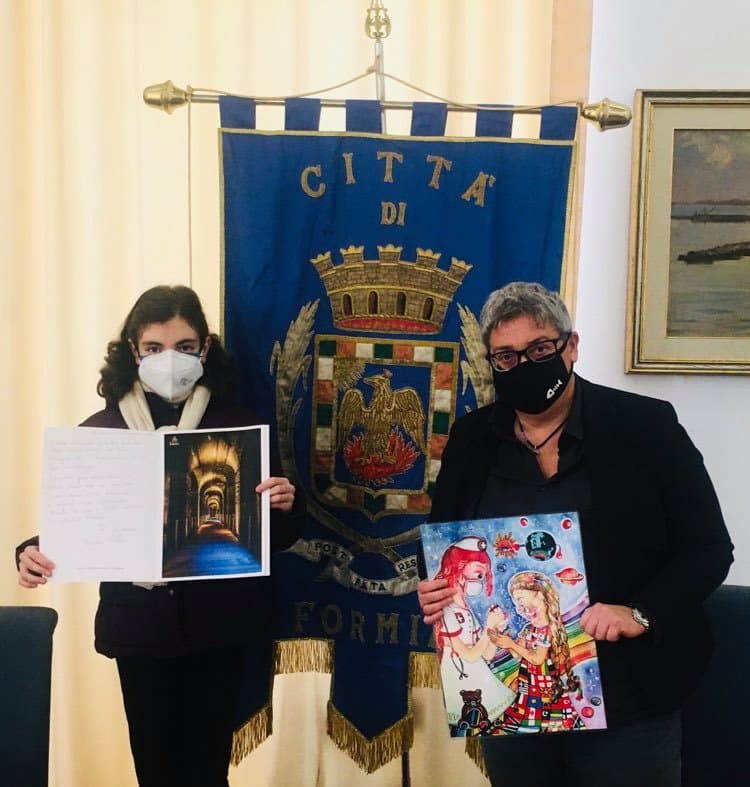 FORMIA - PREMIATA LA STUDENTESSA DELL'ISTITUTO COMPRENSIVO PASQUALE MATTEJ LORENZA IANNELLI