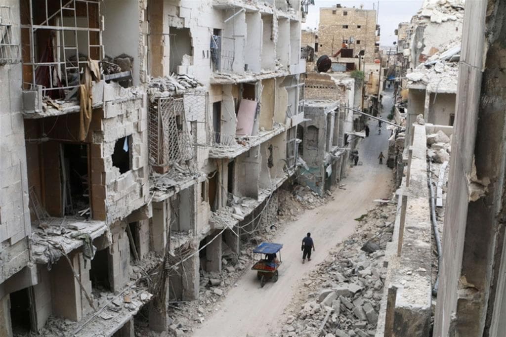 ALEPPO CITTA' FANTASMA PER IL MONDO MA NON PER LA CARITAS GAETA, APPELLO DA ASCOLTARE