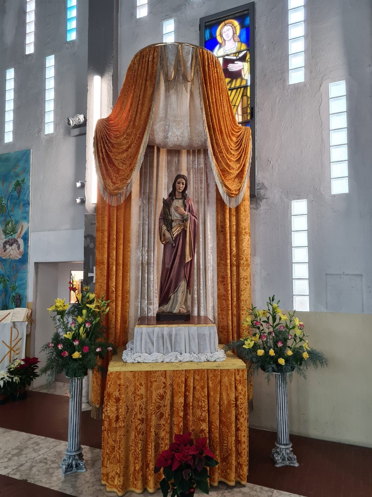FESTA DI SANTA ALBINA COMPATRONA DELLA DIOCESI DI GAETA E DELLA CITTA' DI MINTURNO
