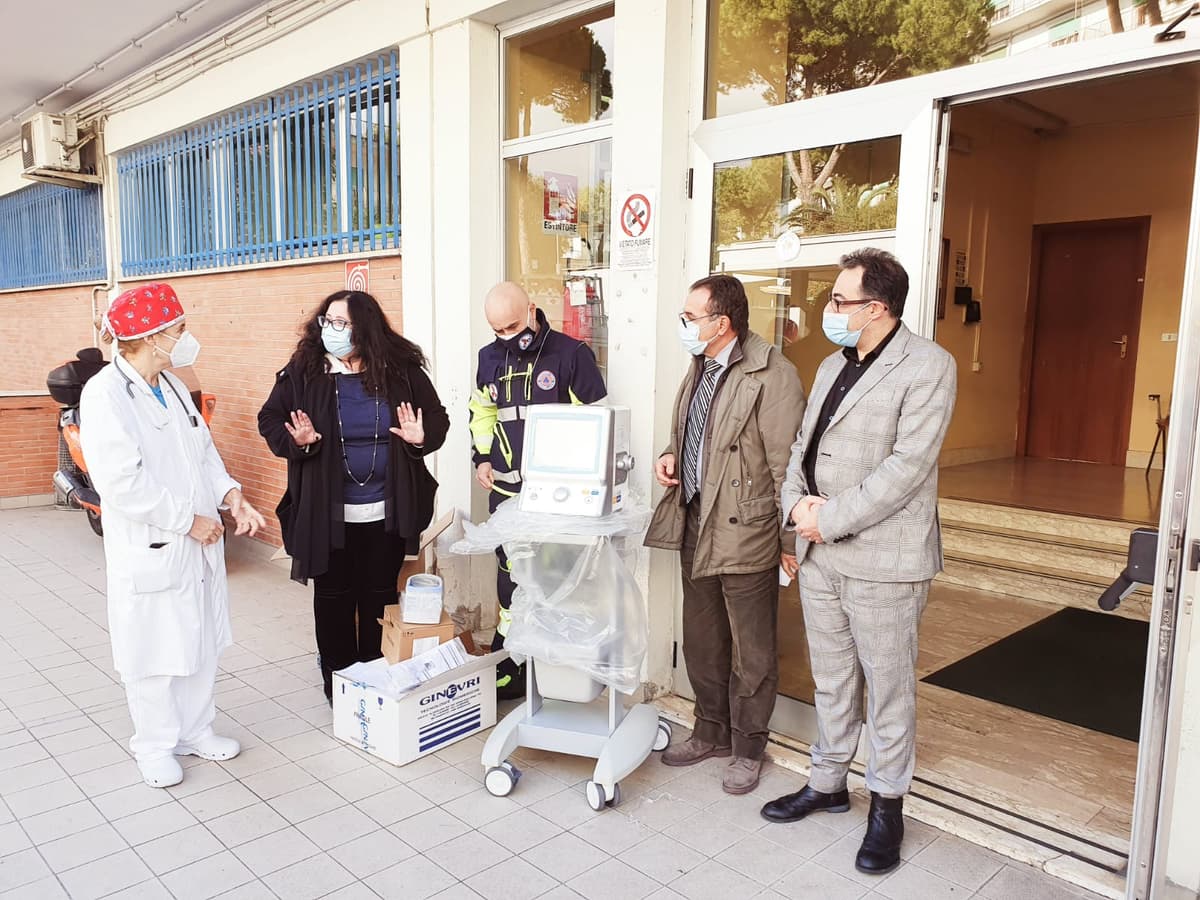 A FORMIA DONATI PEDIATRIA DONO SVIZZERO: VENTILATORE POLMONARE E UMIDIFICATORE