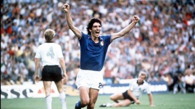 ADDIO PAOLO ROSSI CAMPIONE DEL MONDO, PABLITO ORA POTRAI GIOCARE CON MARADONA