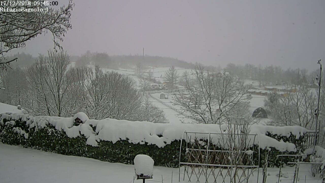 MALTEMPO: NEVE AL CENTRO-SUD FINO A QUOTE COLLINARI, ALLERTA GIALLA IN TRE REGIONI