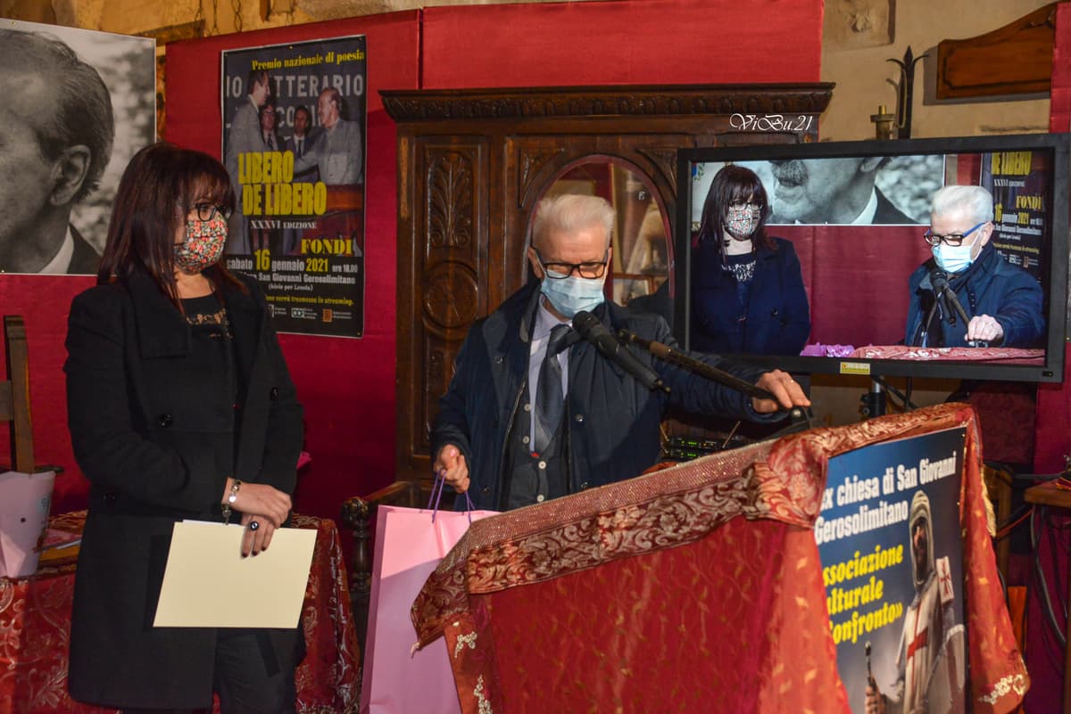 E' FEDERICA SANGUIGNI LA VINCITRICE DELLA XXXVI EDIZIONE DEL PREMIO NAZIONALE DI POESIA "LIBERO DE LIBERO"