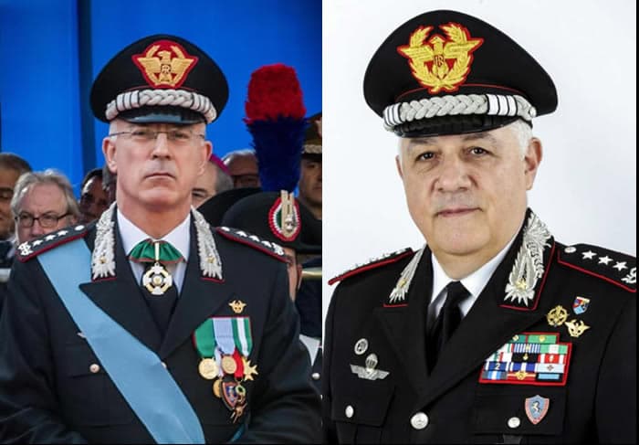 ARMA DEI CARABINIERI: 15 GENNAIO IN DIRETTA STREAMING LA CERIMONIA DI AVVICENDAMENTO