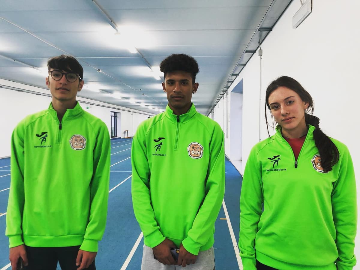 FORMIA - NICOLO' CANNAVALE, CLAUDIA TESSITORE E LUCA ZANGRILLO DIFENDERANNO I COLORI DELLA SOCIETA' FORMIANA AI TRICOLORI ALLIEVI DI ANCONA