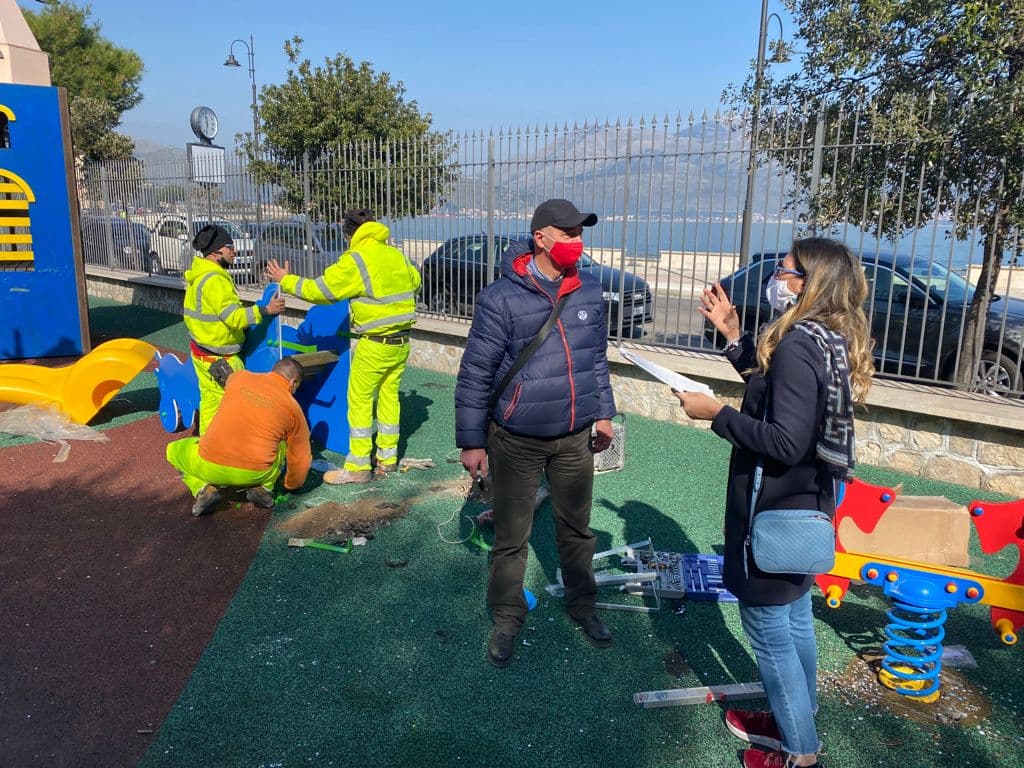 GAETA, AL VIA IL PRIMO STEP DI RIQUALIFICAZIONE DELLE AREE LUDICHE