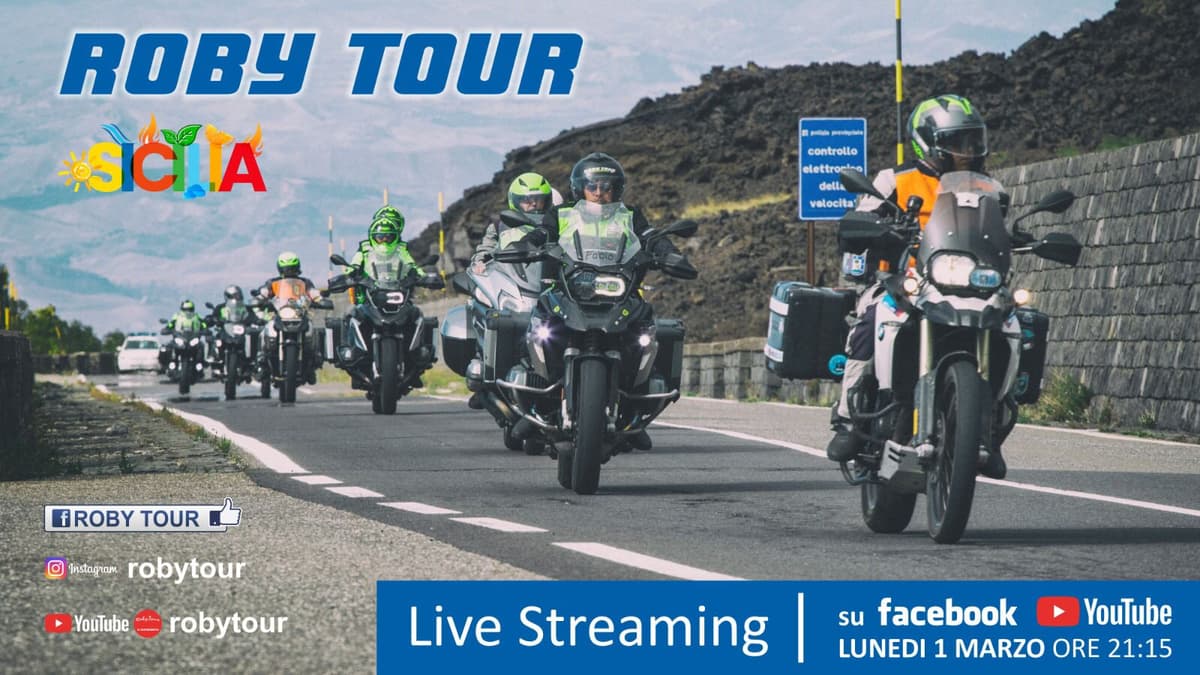 ROBY TOUR, IL PRIMO MARZO ON LINE IL VIDEO DEL VIAGGIO IN SICILIA