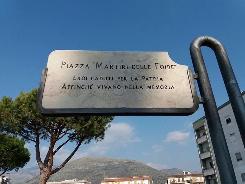 FONDI: COMUNE CELEBRA GIORNO DEL RICORDO IN MEMORIA VITTIME DELLE FOIBE ISTRIANE