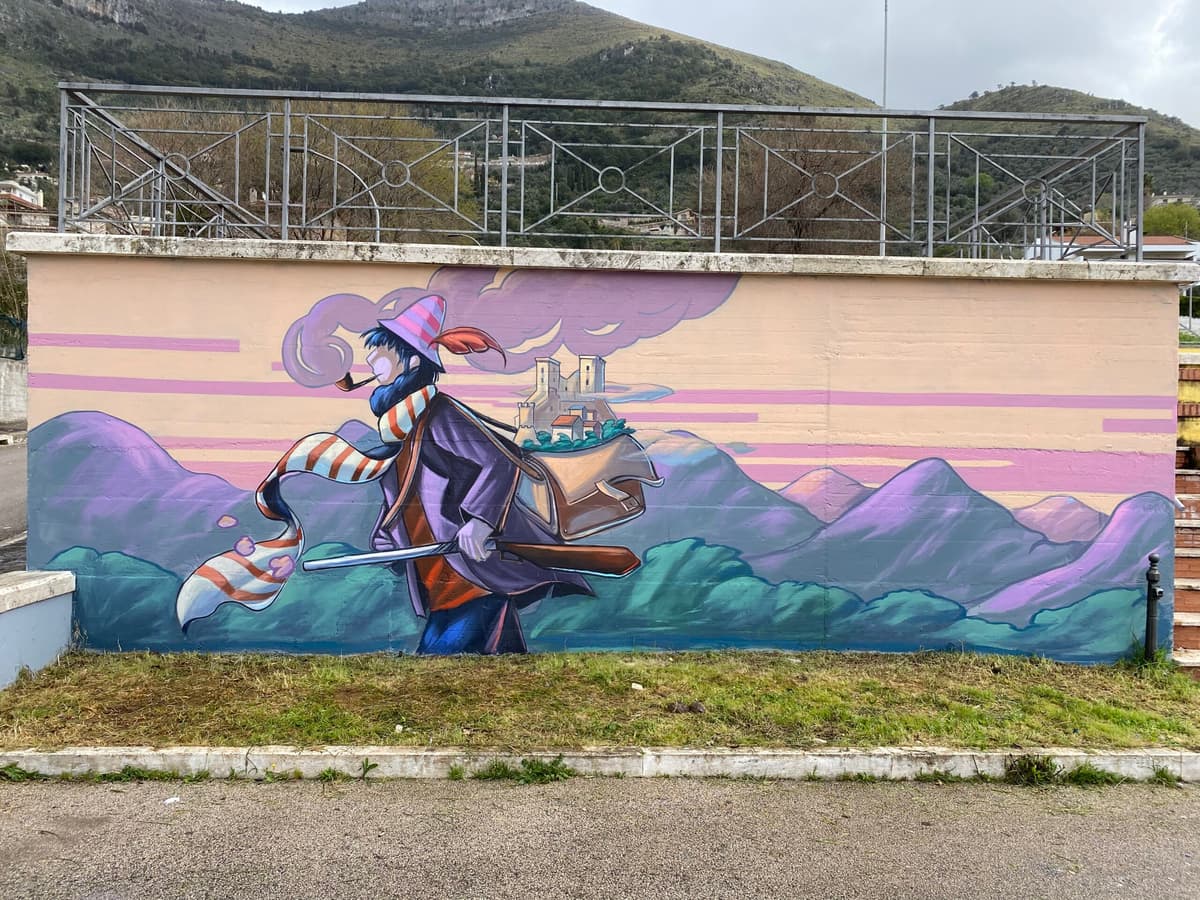 Color up Itri, Grande successo per il primo festival di Street Art