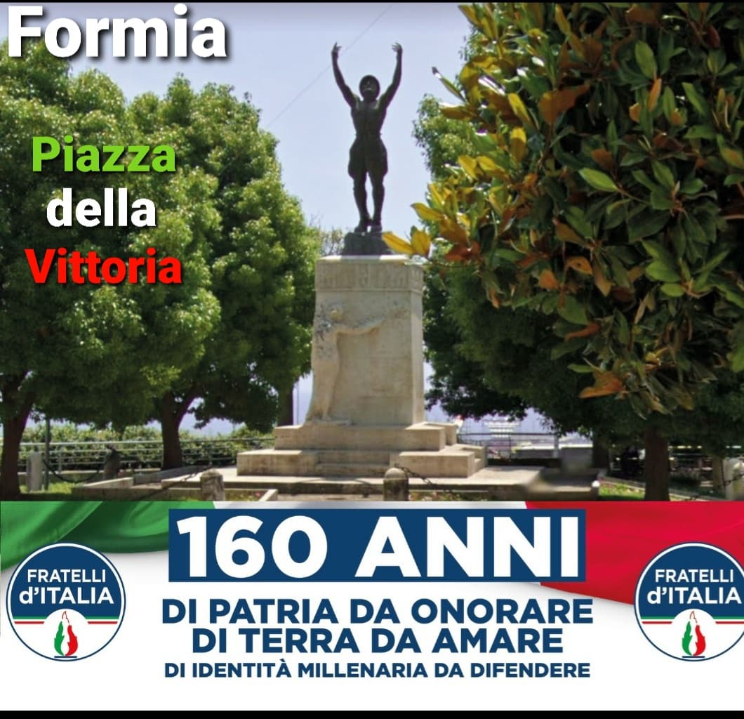 FdI Formia: 160 anni dall'Unità d'Italia