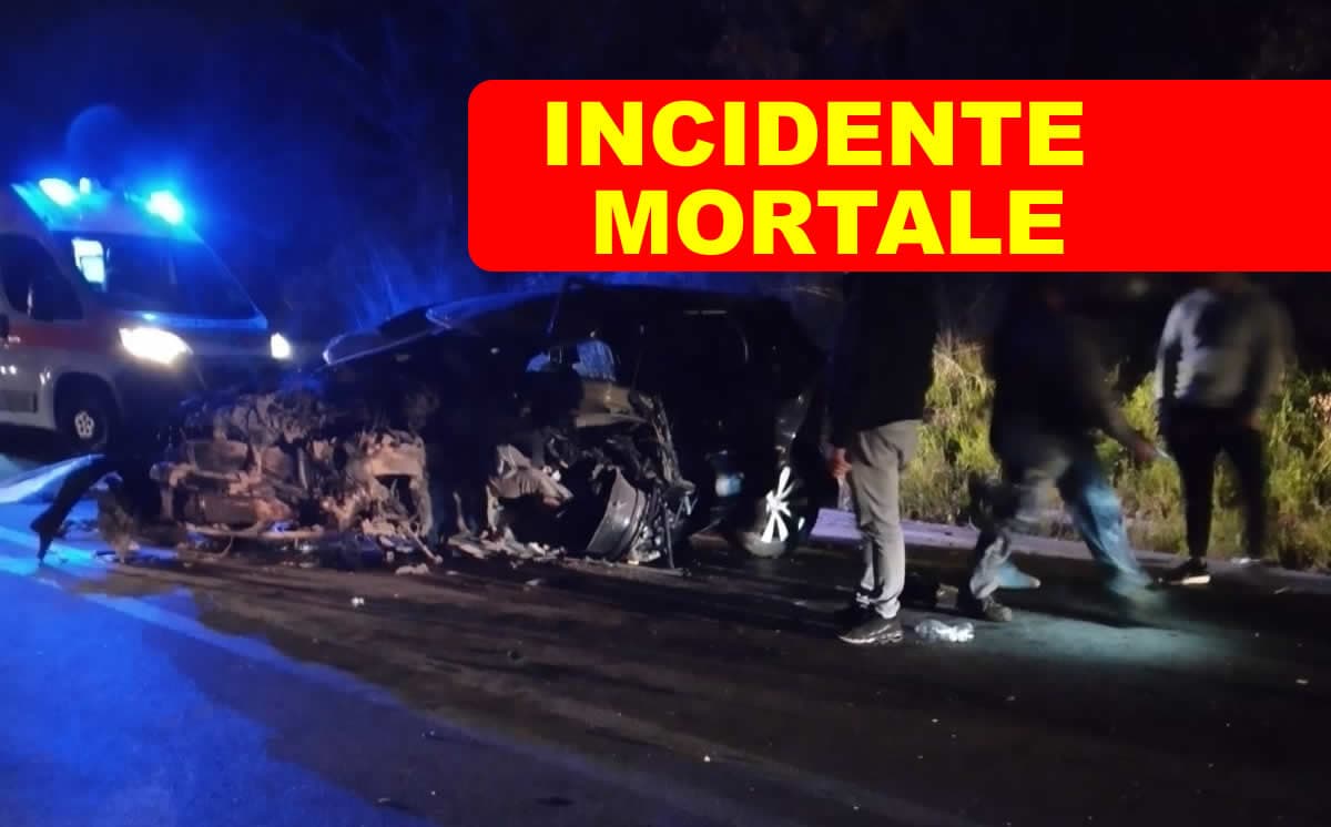 Formia-Cassino: incidente mortale tra due auto, i conducenti deceduti