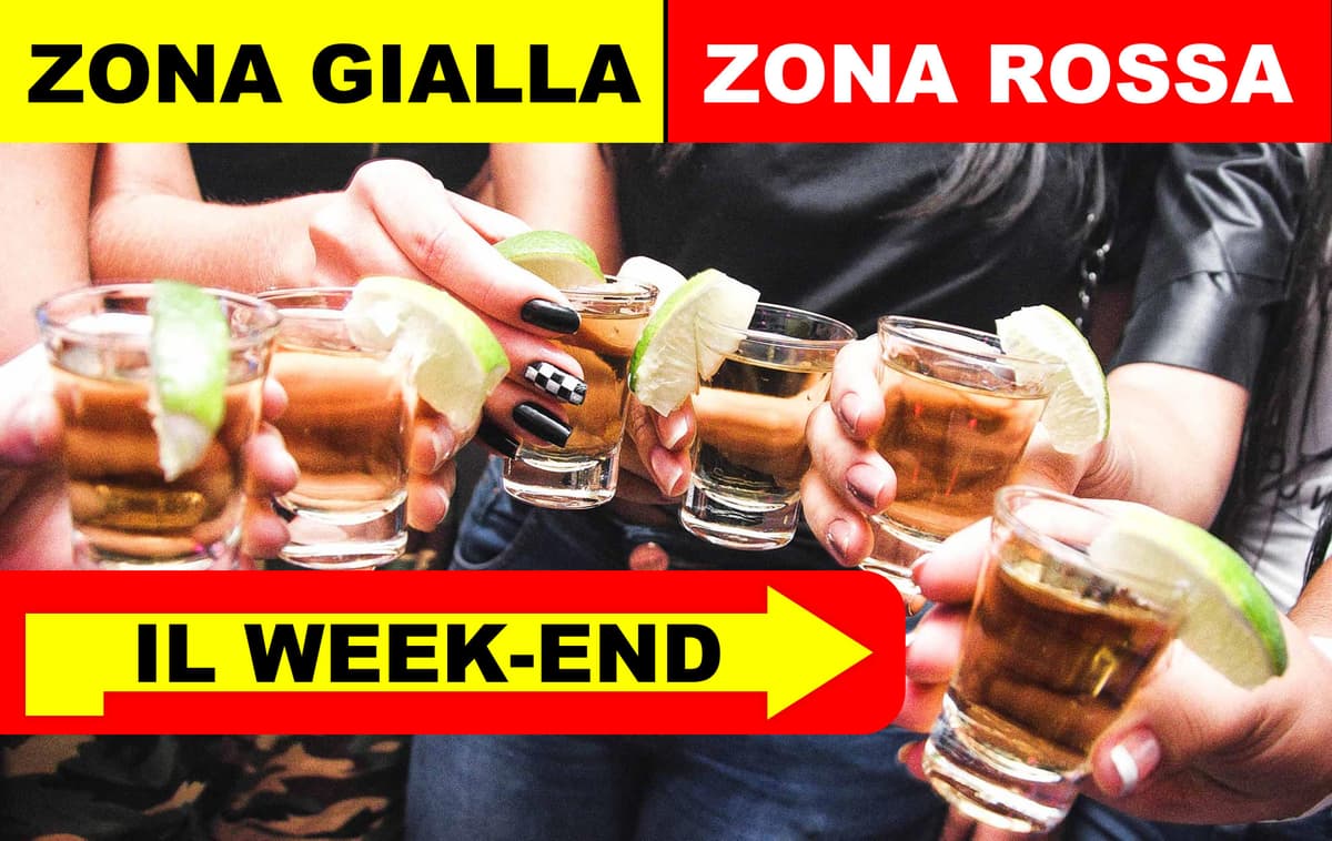 Folle e follie nell'ultimo week-end in zona gialla