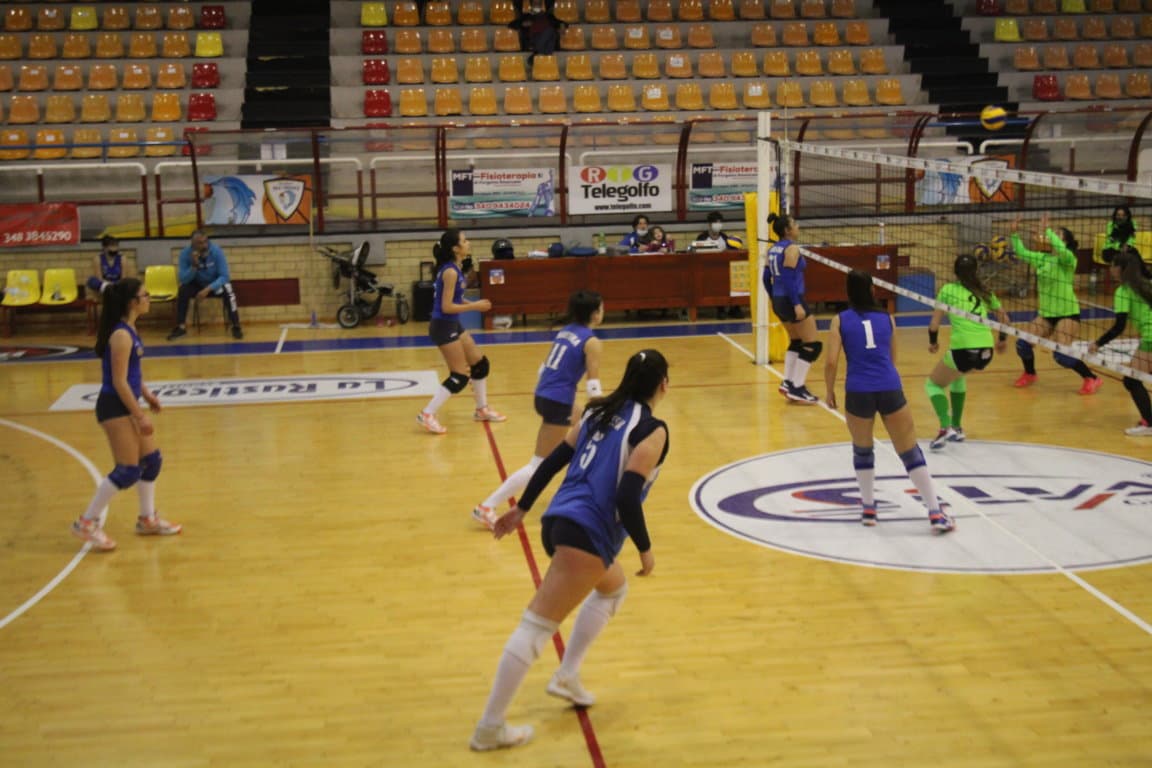 L'Under 17 della Sud Pontino Pallavolo vince per 3 a 0 contro la Polisport Itri