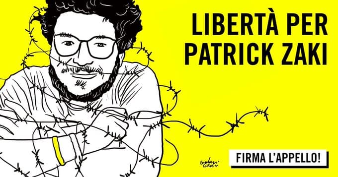 Sosteniamo l'appello di Amnesty International per l'universitario Patrick George Zaki