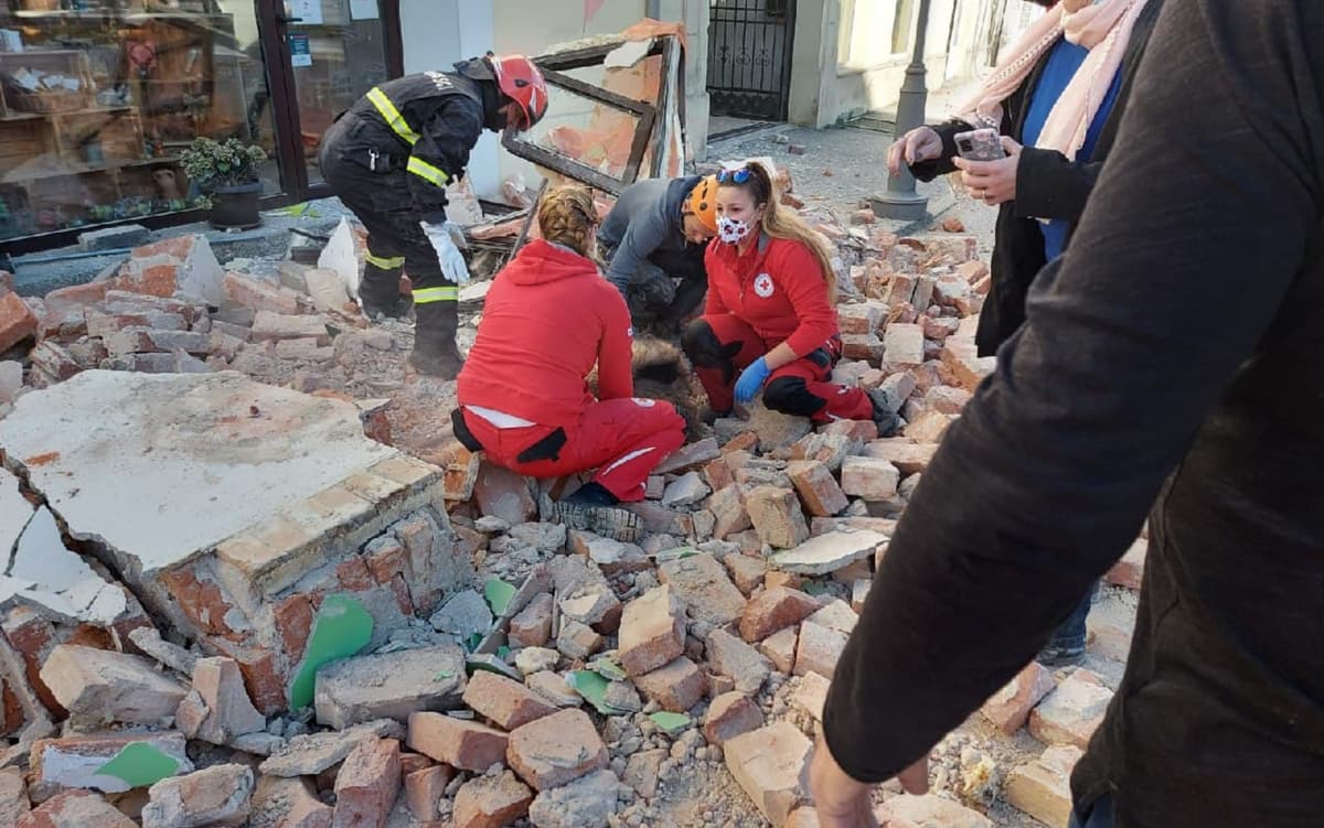 Terremoto Croazia: l'Italia dona quattro campi container per le località Sisak e Petrinja