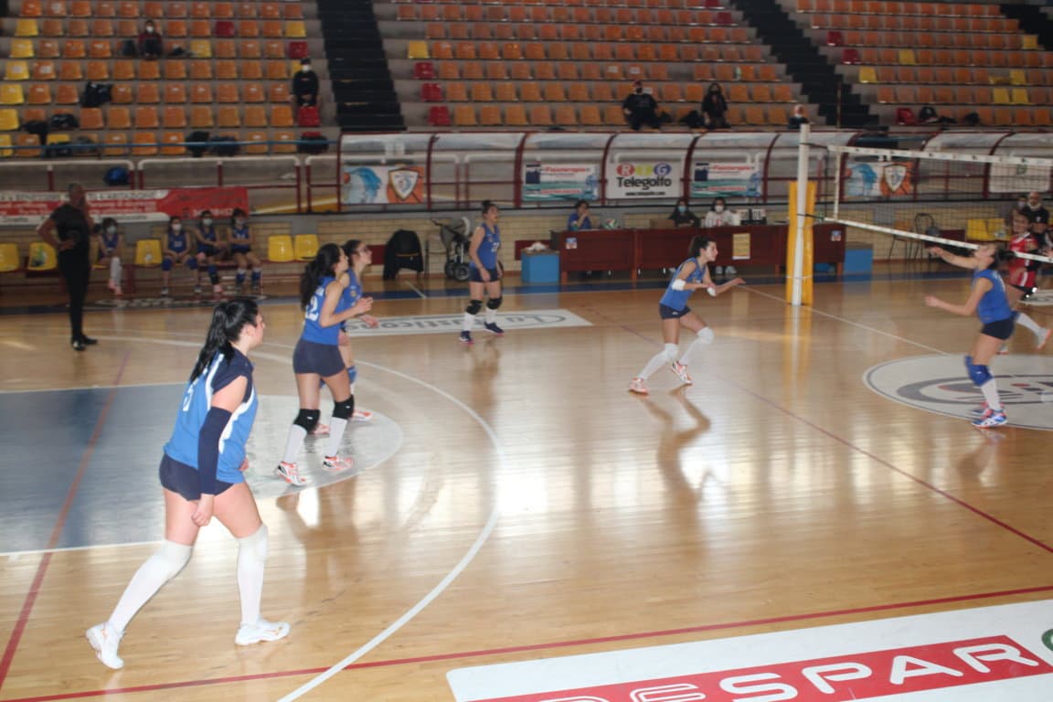 La Pallavolo Minturno perde per 3 a 0 contro la Sud Pontino Pallavolo