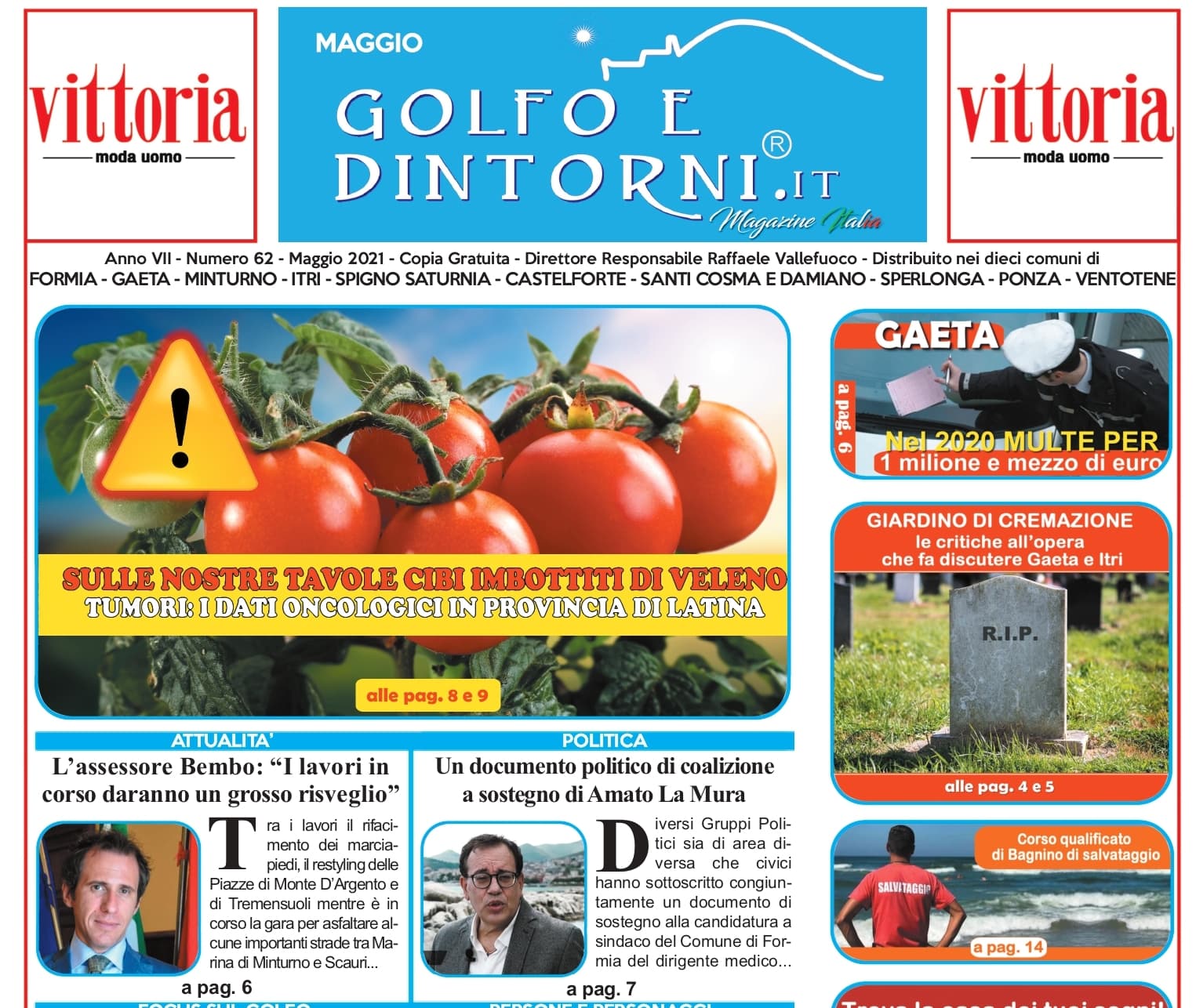In distribuzione il Magazine del mese di maggio di Golfo e Dintorni