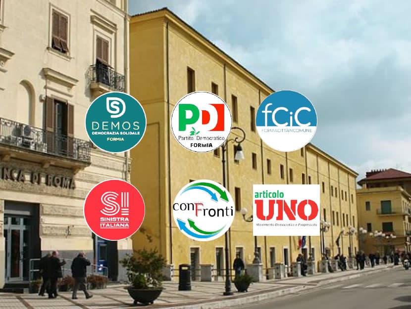 Formia: sei sigle invitano le forze politiche in città al campo progressista, civico e democratico
