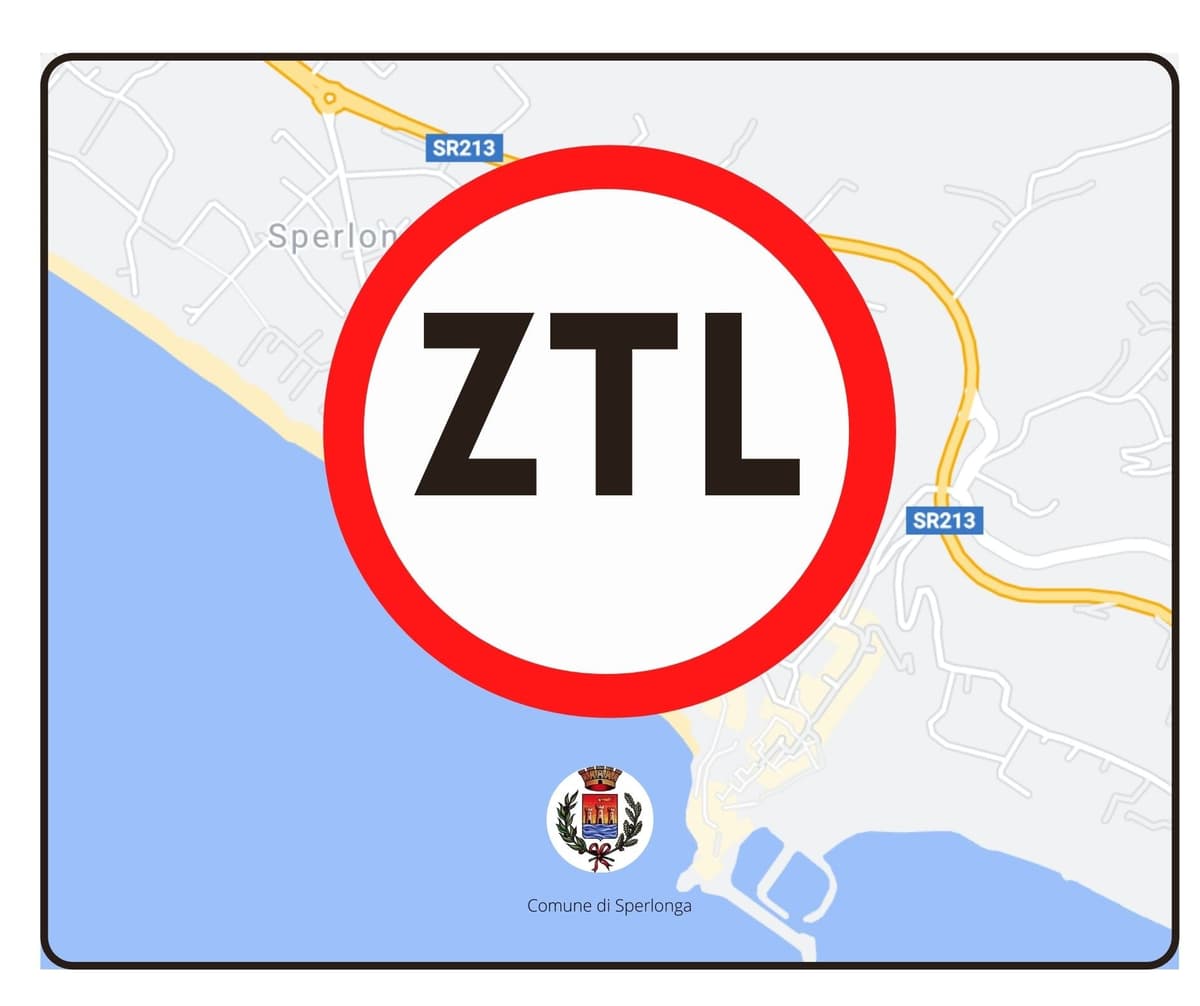 Sperlonga, ZTL: Attivazione delle Zone a Traffico Limitato