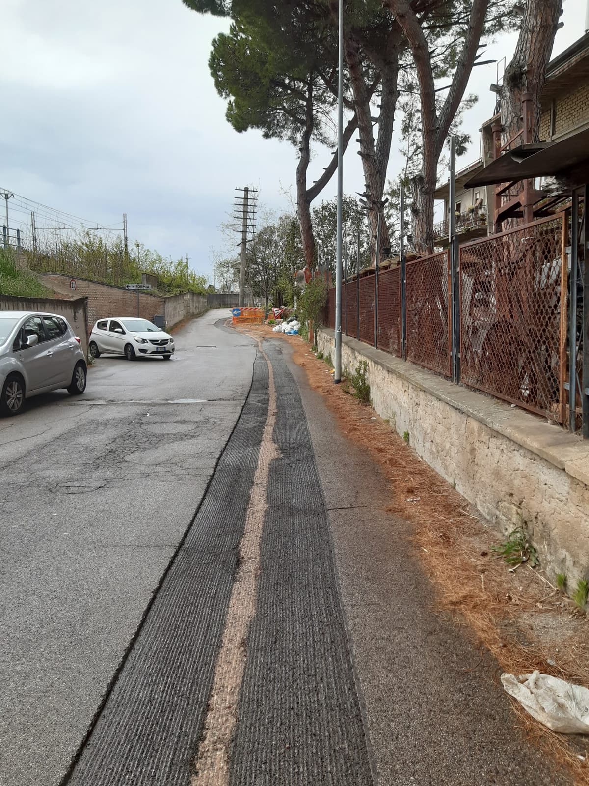 Formia, Via Sparanise al buio: l’appello dei residenti