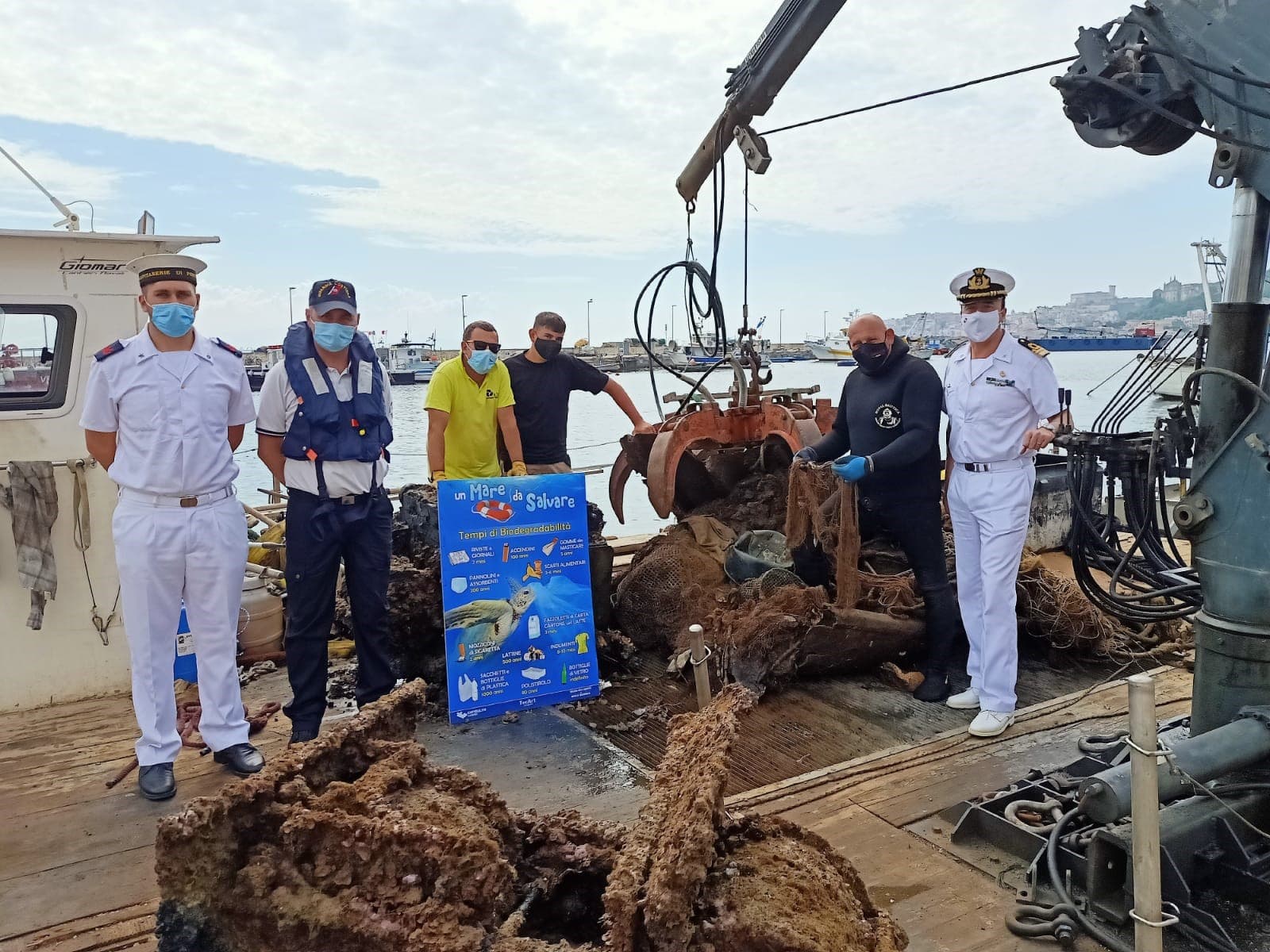 Gaeta, Formia e Ponza: Campagna Mare Pulito in occasione Giornata Mondiale degli Oceani