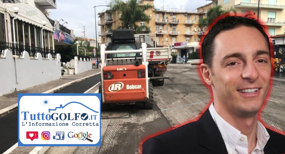 Gaeta - Corso Italia, completamento del primo stralcio dei lavori di manutenzione straordinaria stradale