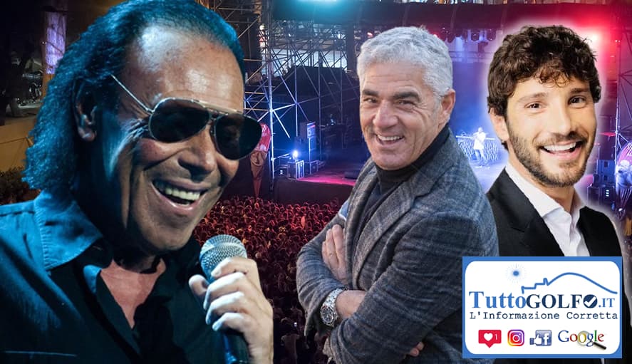 Gaeta, Arena Virgilio 2021: Antonello Venditti, Stefano De Martino, Biagio Izzo, e molti altri...