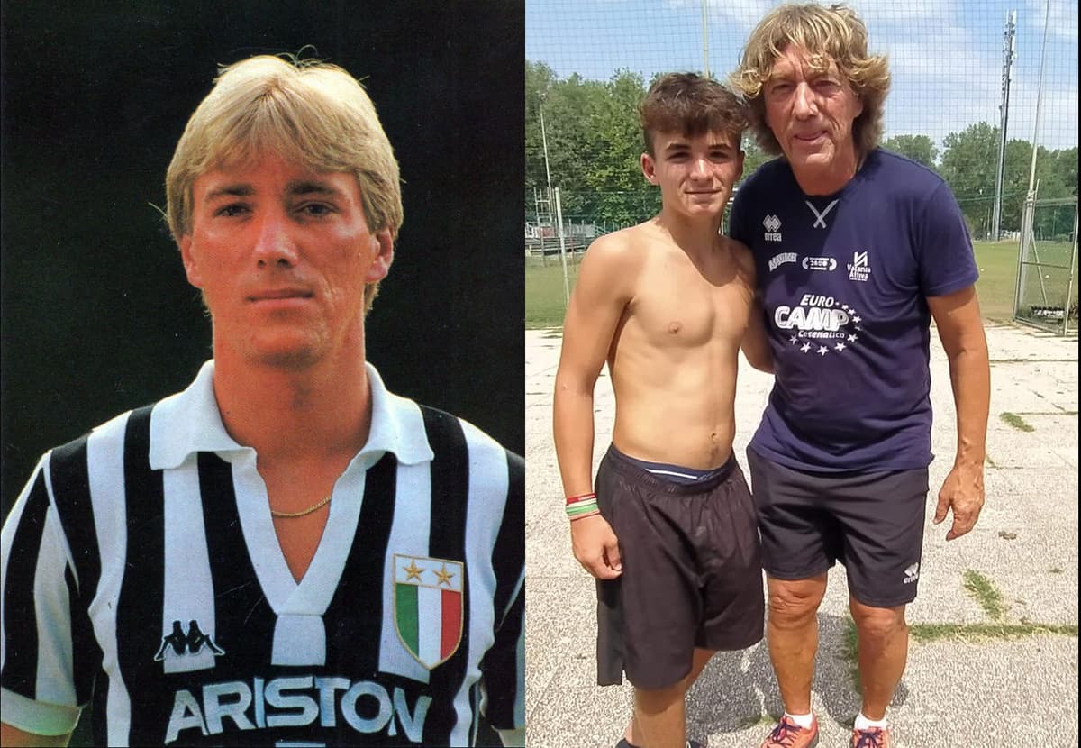 Scauri: Esperienza di Giovanissimi con juventino Massimo Bonini Giocatore d'Oro 2004 Uefa