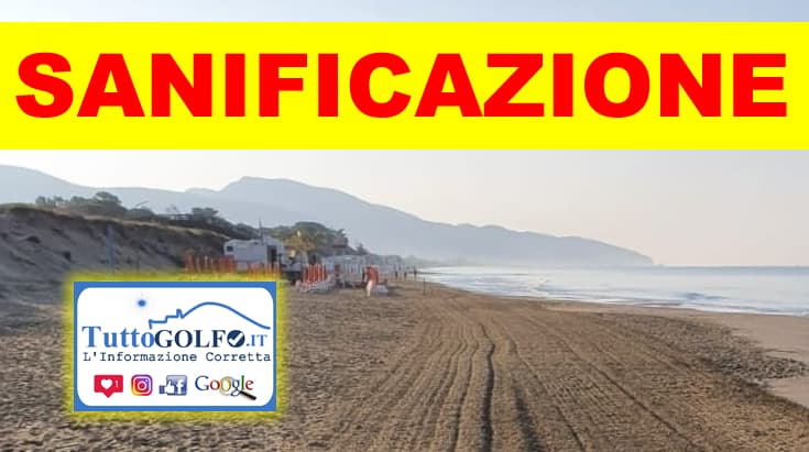 Fondi - Sanificazione in arrivo sulle spiagge