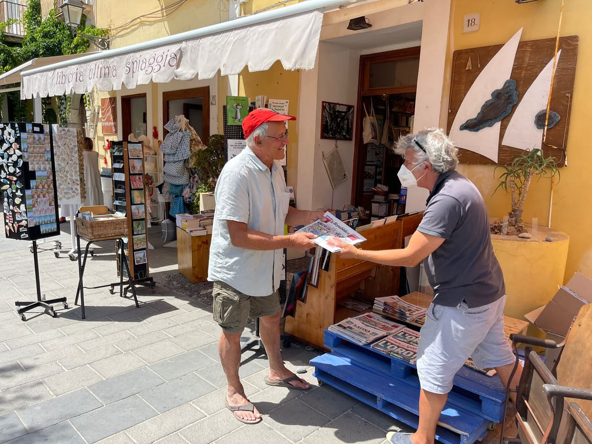 Giornata Storica: a Ventotene tornano i giornali