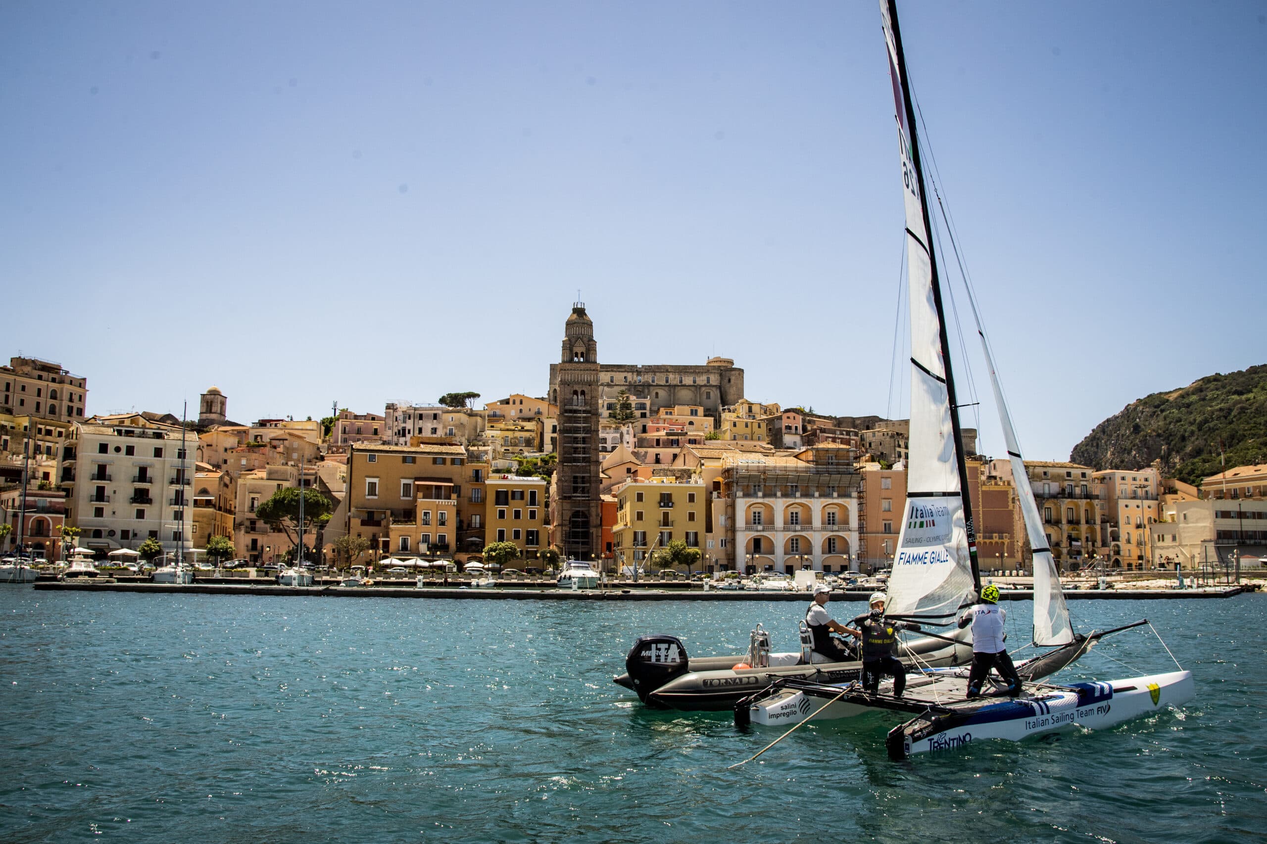 Allenamenti nel Golfo di Gaeta - La vela italiana conquista una storica medaglia d’Oro alle Olimpiadi Giapponesi grazie a Tita-Banti